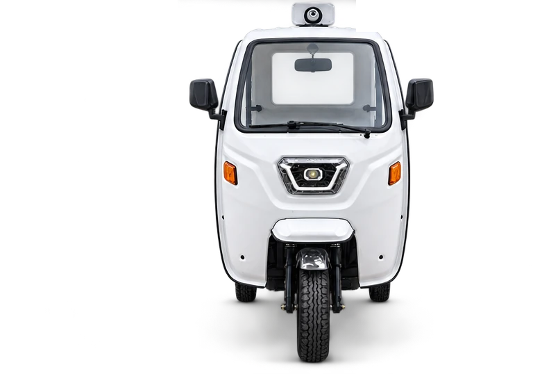 KAFE electric cargo vehicle, front view